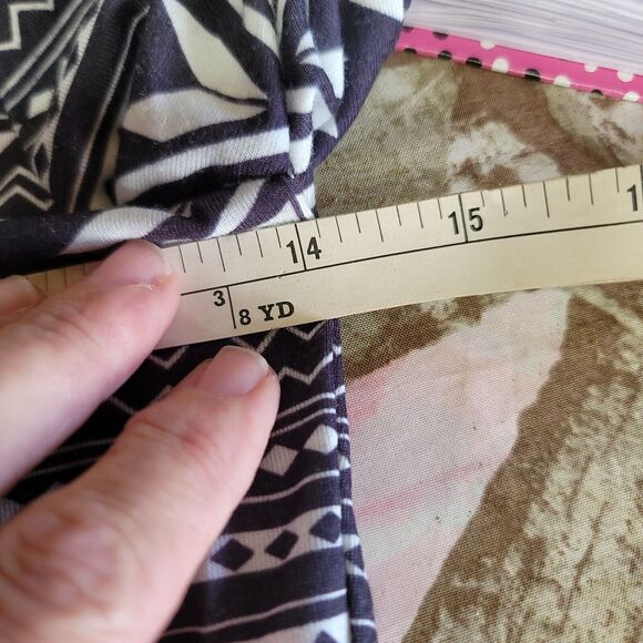 Pretty Little Thing Fair Isle Black One Piece Button Up Unionsuit Womens Size 6 - Picture 6 of 8